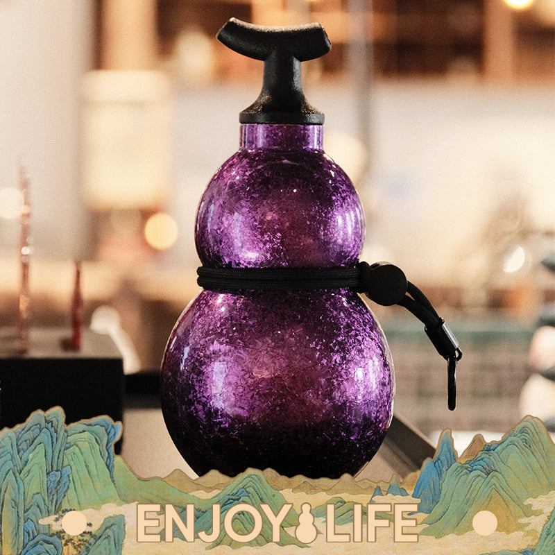 ENJOYLIFE Ice Crackle Insulated Bottle 528ml Thermos – EnjoyGourd