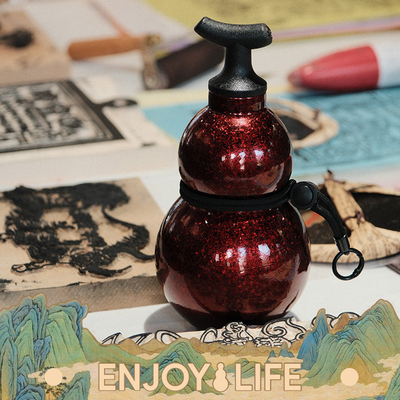 ENJOYLIFE Ice Crackle Insulated Bottle 528ml Thermos – EnjoyGourd